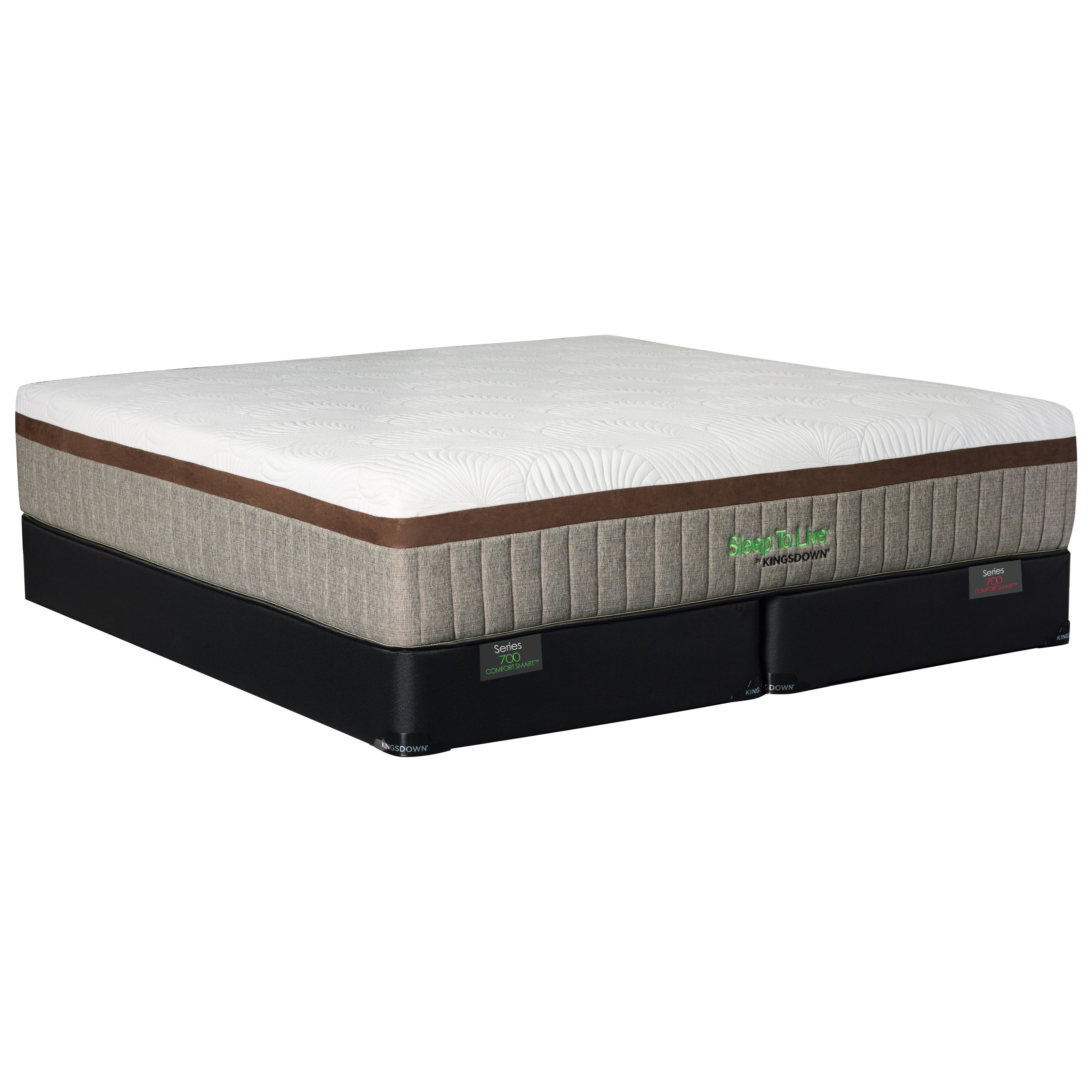 Kingsdown 700 Series 5819 Red King 15" Extra Firm Memory Foam Mattress